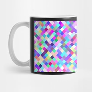 Decorative colored square Mug